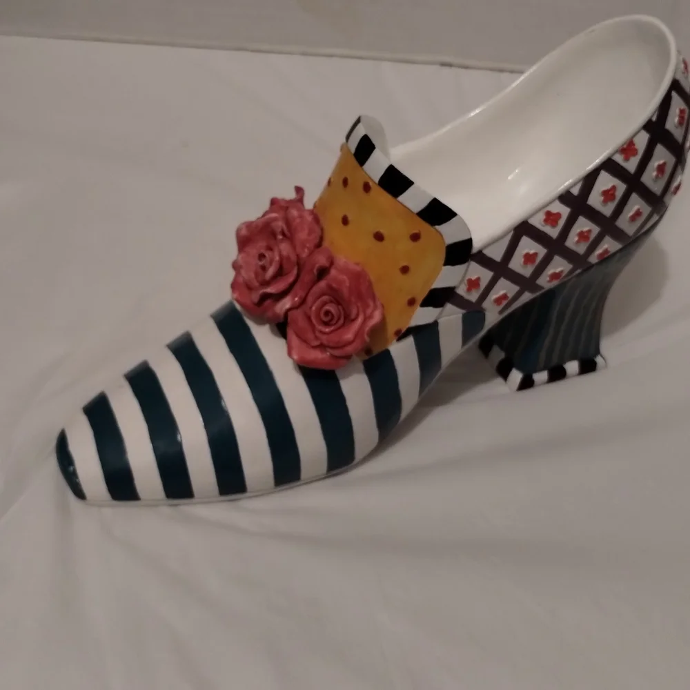 Vintage Cast Plaster Shoe